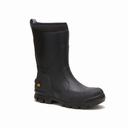 Caterpillar Stormers Steel Toe Work Férfi Bakancs Fekete, HU-C017